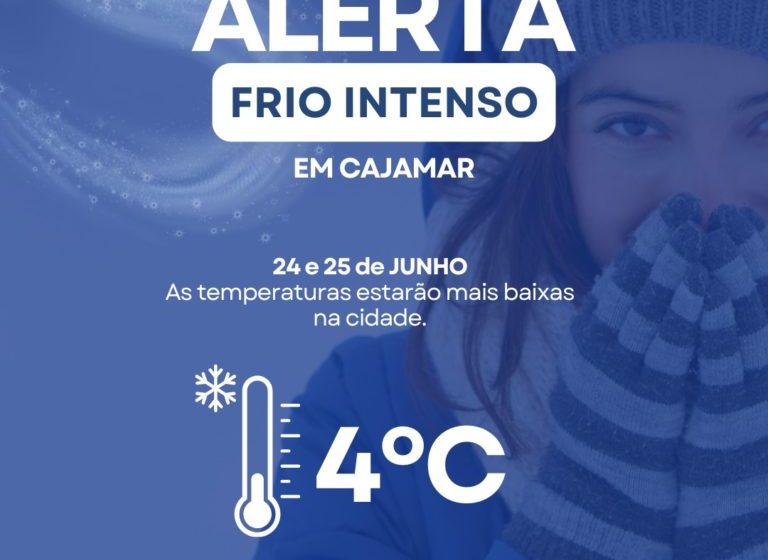 Defesa Civil emite alerta para chuvas e queda de temperatura de até 4ºC em Cajamar nesta semana