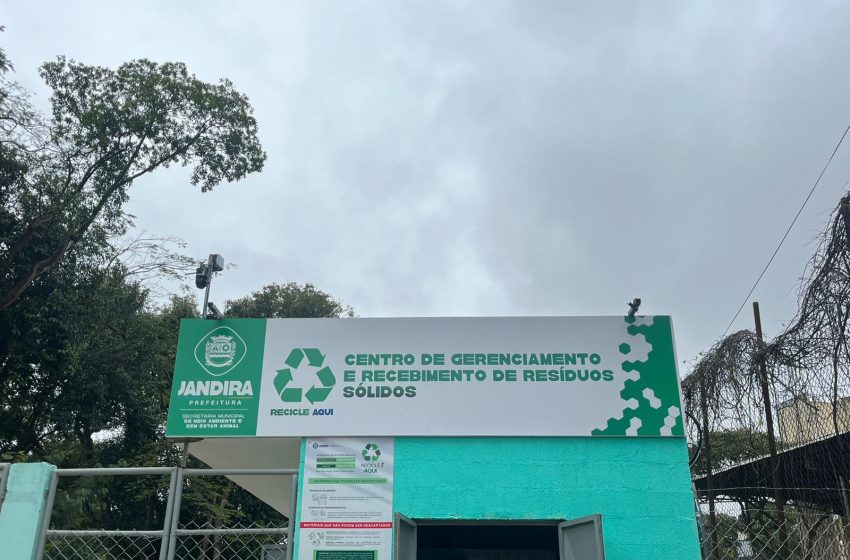  Jandira dá um passo importante rumo à sustentabilidade e inaugura o 1º Ecoponto da cidade!