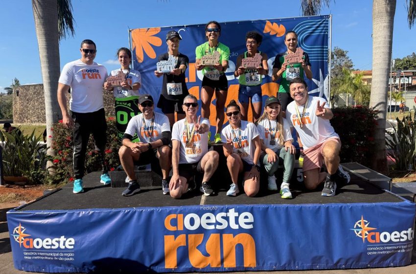  CIOESTE Run reúne mais de mil pessoas em Santana de Parnaíba