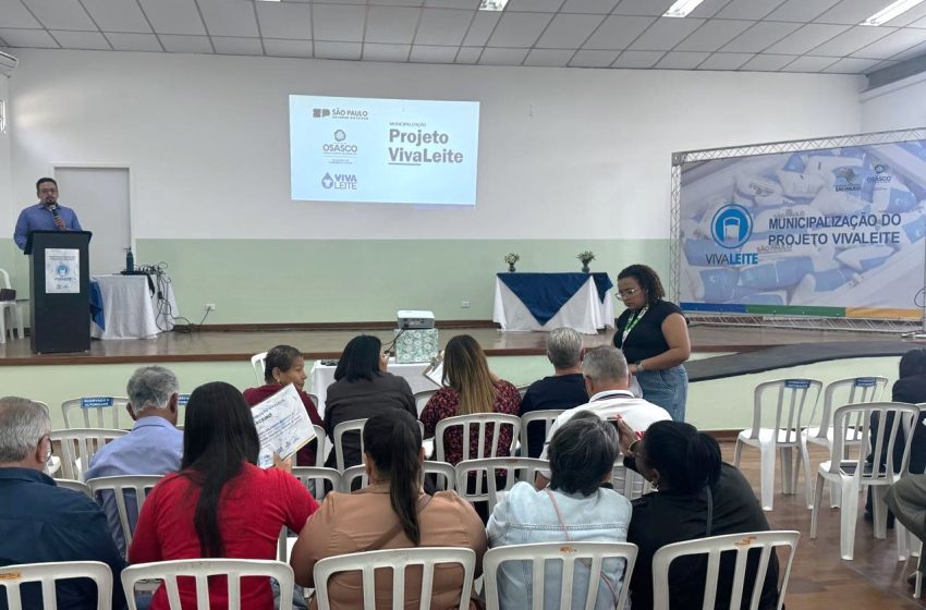  Secretaria de Assistência Social de Osasco municipaliza projeto VivaLeite