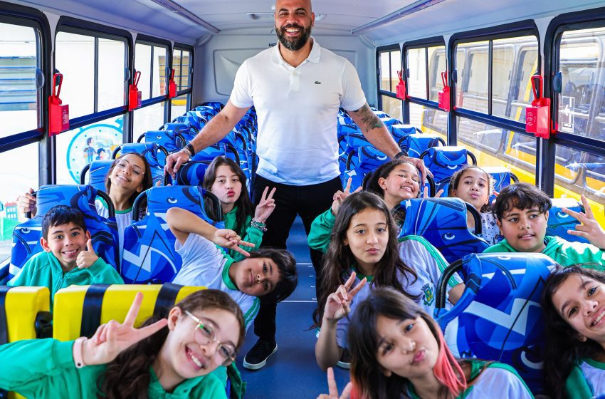  Osasco renova frota do Transporte Escolar Gratuito