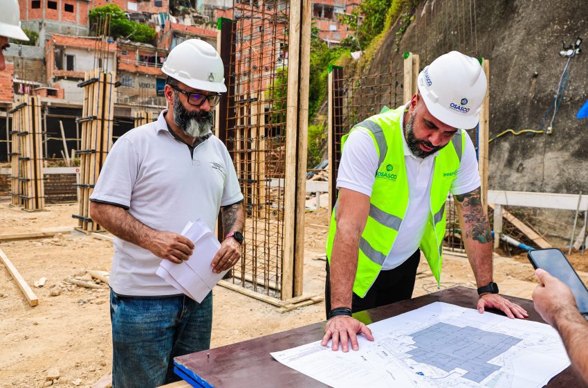  Prefeito de Osasco acompanha obras da Creche no Portal D’Oeste