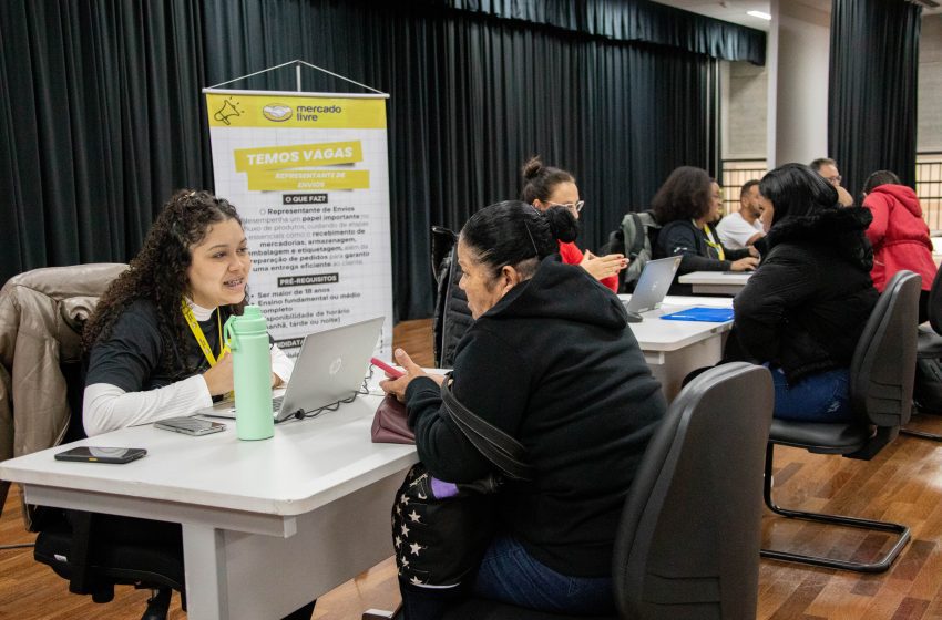  Santana de Parnaíba promove mutirão de emprego com 500 vagas para o Mercado Livre