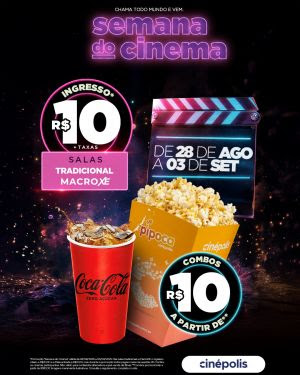  Parque Shopping Barueri participa da Semana do Cinema com ingressos a partir de R$ 10