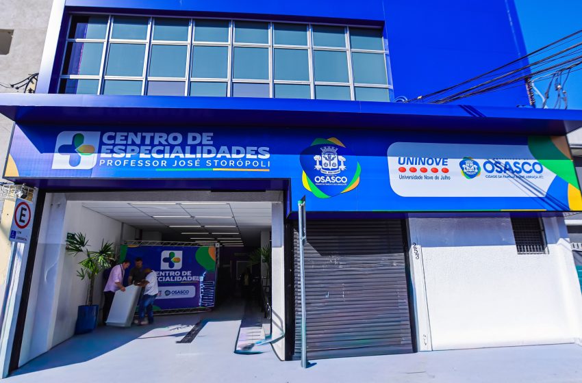  Prefeitura e Uninove inauguram Centro de Especialidades