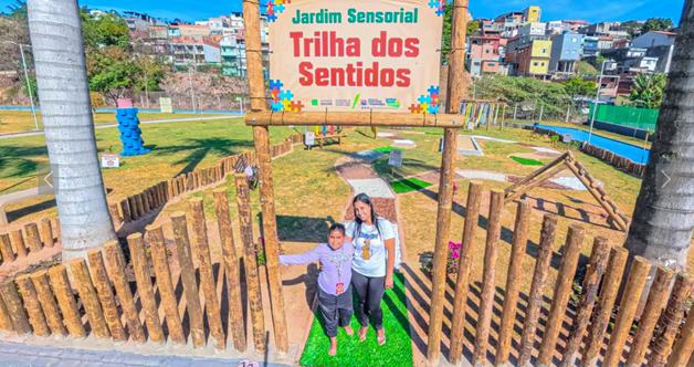  Santana de Parnaíba inaugura Jardim Sensorial gratuito para crianças neurodivergentes