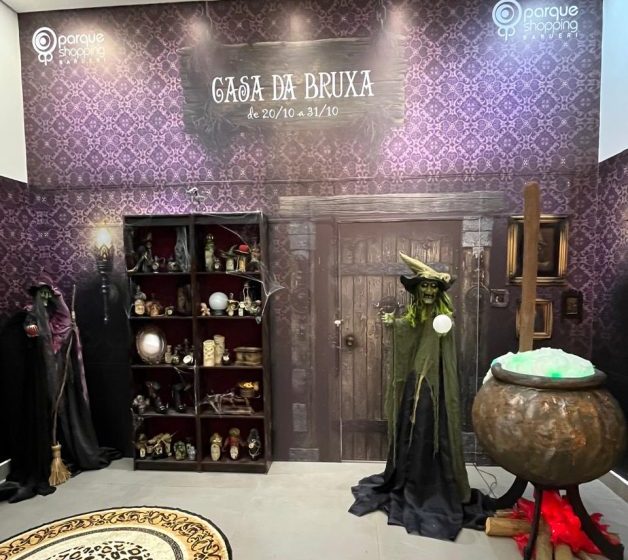  Casa da Bruxa é destaque da programação de Halloween no Parque Shopping Barueri