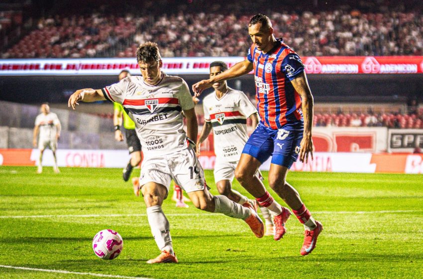  São Paulo vence o Bahia por 2 a 0 no Morumbis; Luciano marca o 100º gol com a camisa tricolor