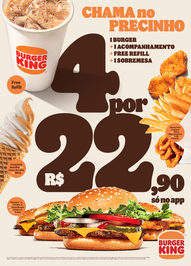 Foto: divulgação Burger King®