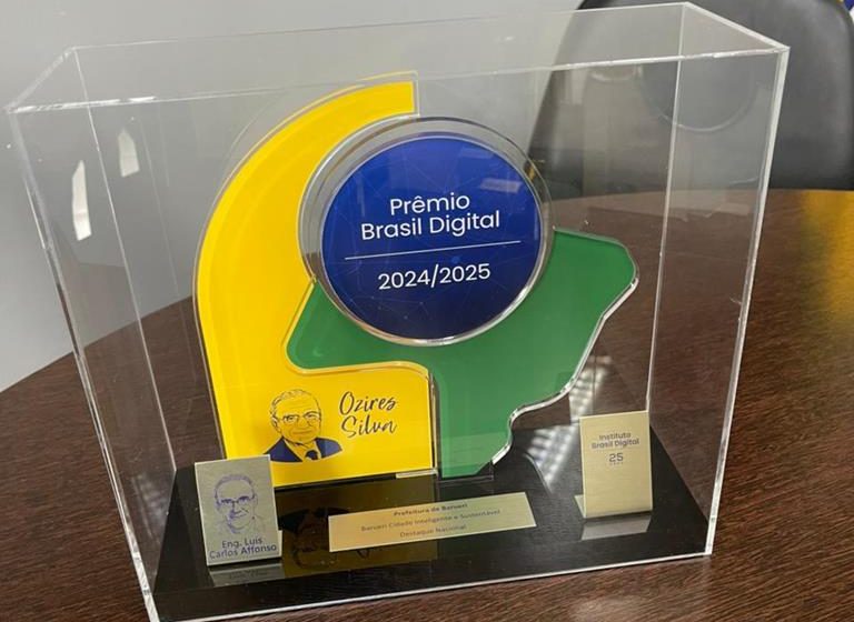  Barueri é destaque nacional no Prêmio Brasil Digital Ozires Silva 2024/2025