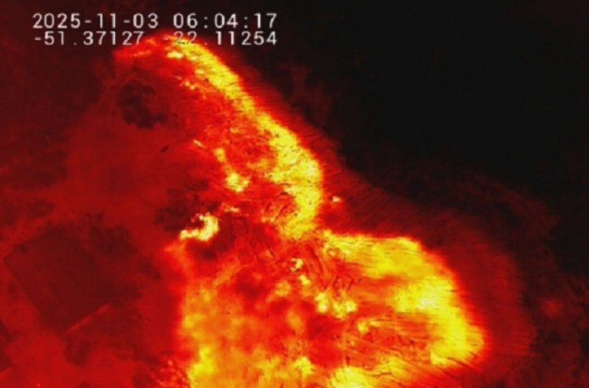  Incêndio subterrâneo eleva temperaturas em presidente prudente a níveis alarmantes
