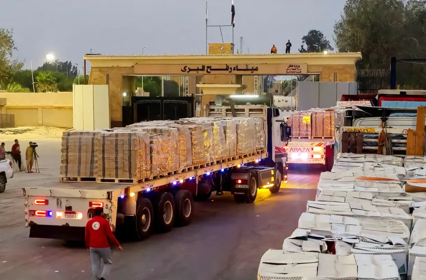  Gaza: porta para ajuda humanitária se abre após cessar-fogo