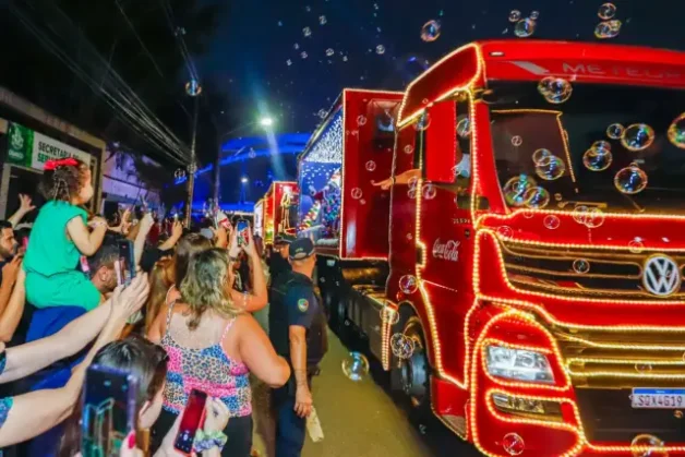  Caravana de Natal da Coca-Cola passará em Osasco no dia 22/11