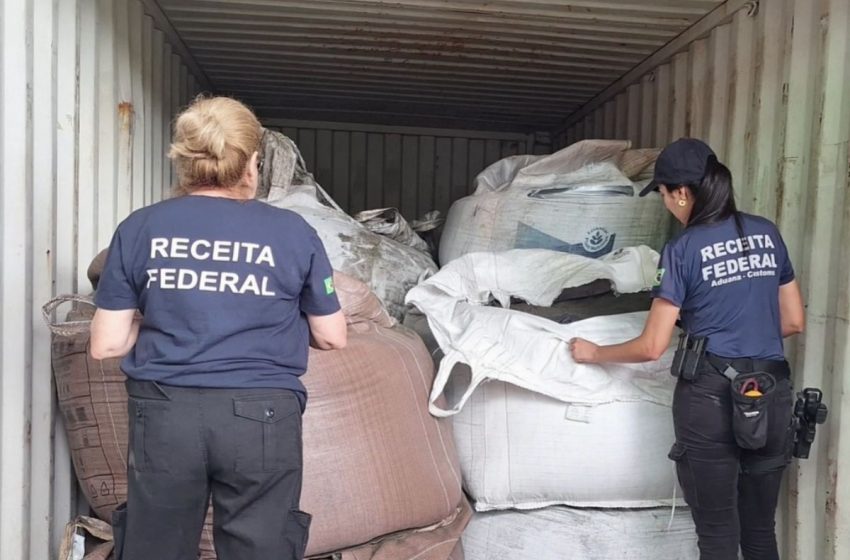  Cobre ilegal: toneladas apreendidas em contêineres no porto de santos