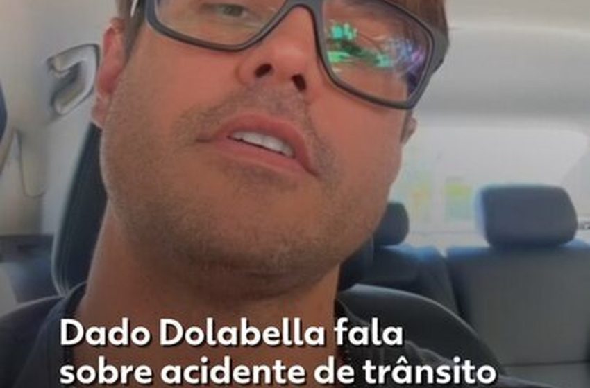  Dado Dolabella envolvido em acidente na Zona Sul de SP; motorista acusa