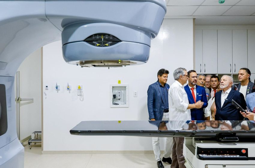  Lula inaugura novos centros de radioterapia em cinco cidades brasileiras