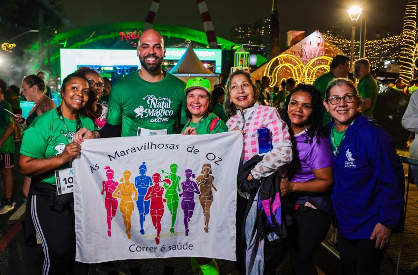  Corrida noturna de Natal de Osasco reúne atletas de diversas gerações