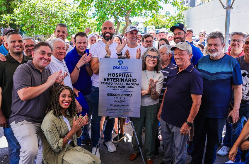  Hospital Veterinário Manchinha é reinaugurado após ampla reforma em Osasco