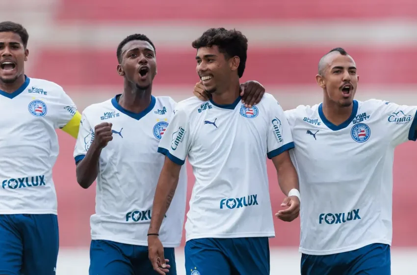  Bahia goleia Inter de Limeira na estreia da Copa São Paulo de Futebol Júnior