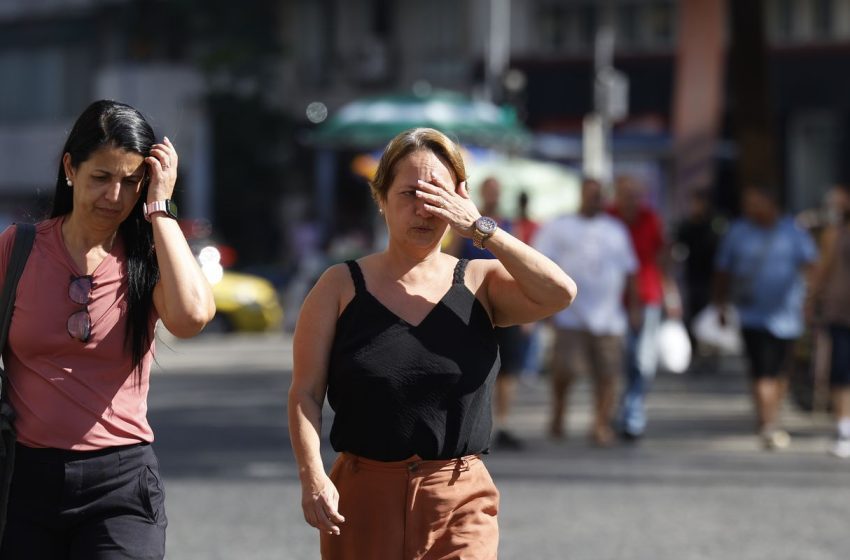  Atendimentos de Saúde no Rio aumentam devido ao calor extremo