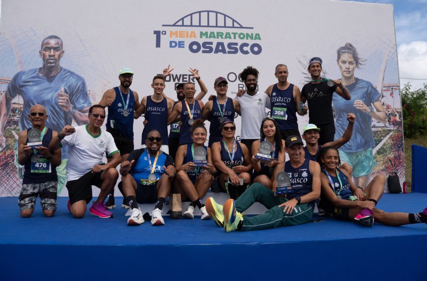  Osasco comemora 64 anos com festa do esporte na 1ª Meia Maratona da cidade