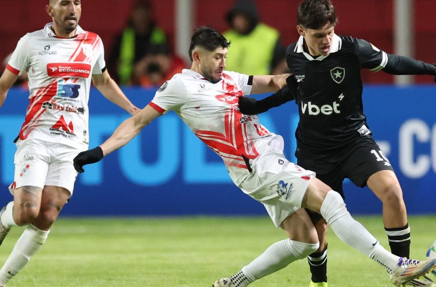  Botafogo sente os efeitos da altitude e perde jogo crucial na Bolívia