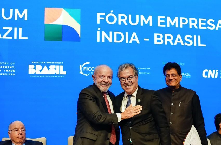  Brasil prioriza expansão do acordo Mercosul-Índia, destaca Lula em Nova Délhi