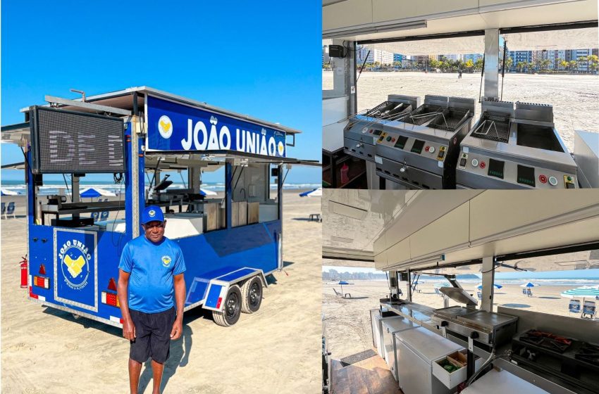  Banco do Povo impulsiona food truck de empreendedor na Praia Grande
