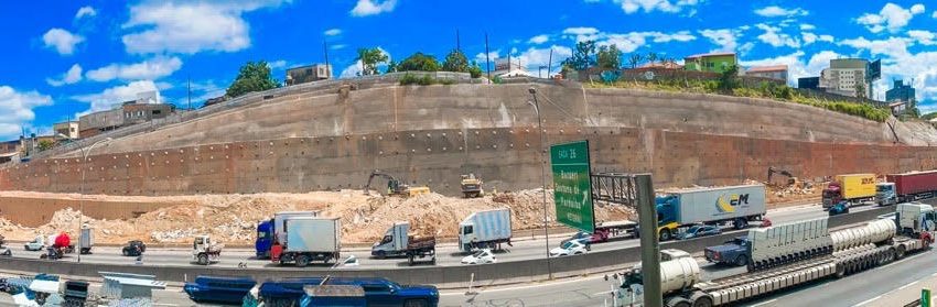  Obras de contenção das marginais da Castello Branco avançam para fase final