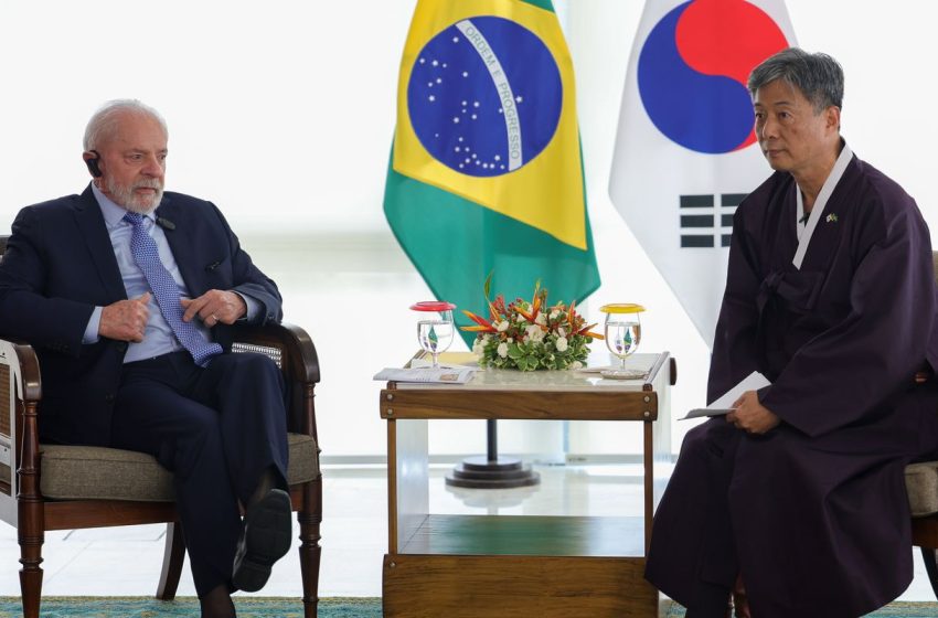  Lula impulsiona multilateralismo e cooperação econômica com Coreia do Sul