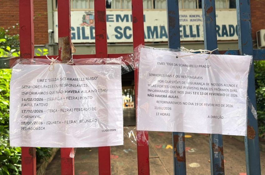  Risco de barragem em Lins suspende aulas e alerta moradores