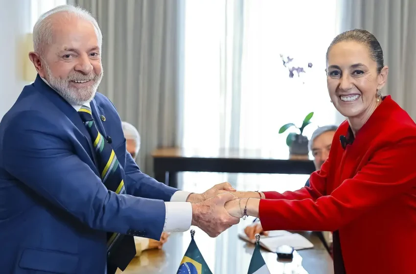  Lula e Sheinbaum planejam cúpula de empresários entre Brasil e México