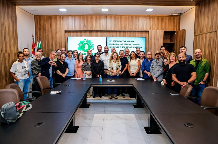  Osasco empossa integrantes do Conselho Municipal de Defesa do Meio Ambiente