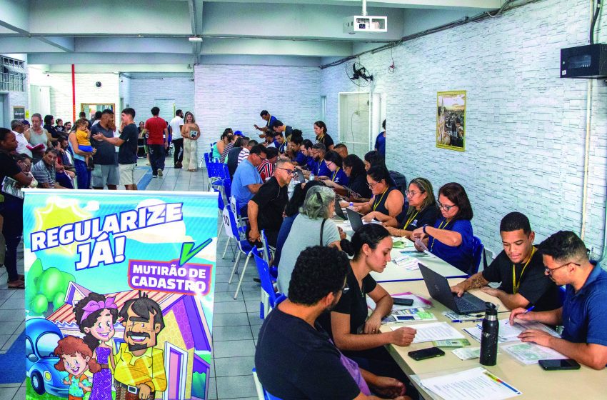  Santana de Parnaíba realiza mutirão de cadastramento para regularizar imóveis no bairro Cidade São Pedro