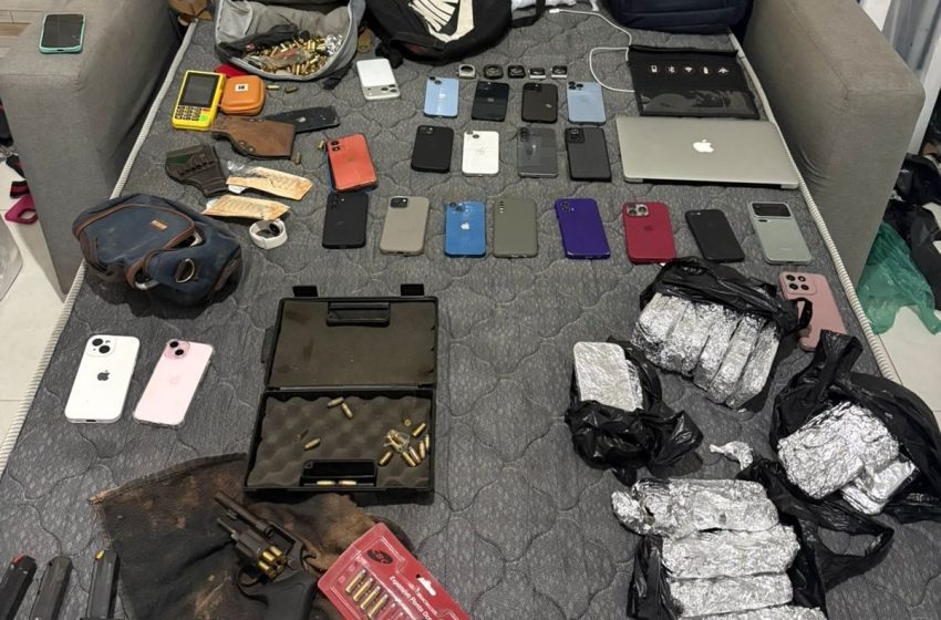  Polícia Militar descobre casa cofre com mais de 90 celulares em Paraisópolis