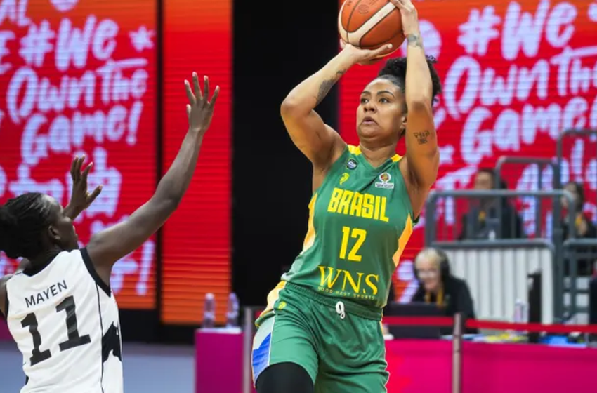  Brasil conquista primeira vitória no Pré-Mundial de basquete feminino
