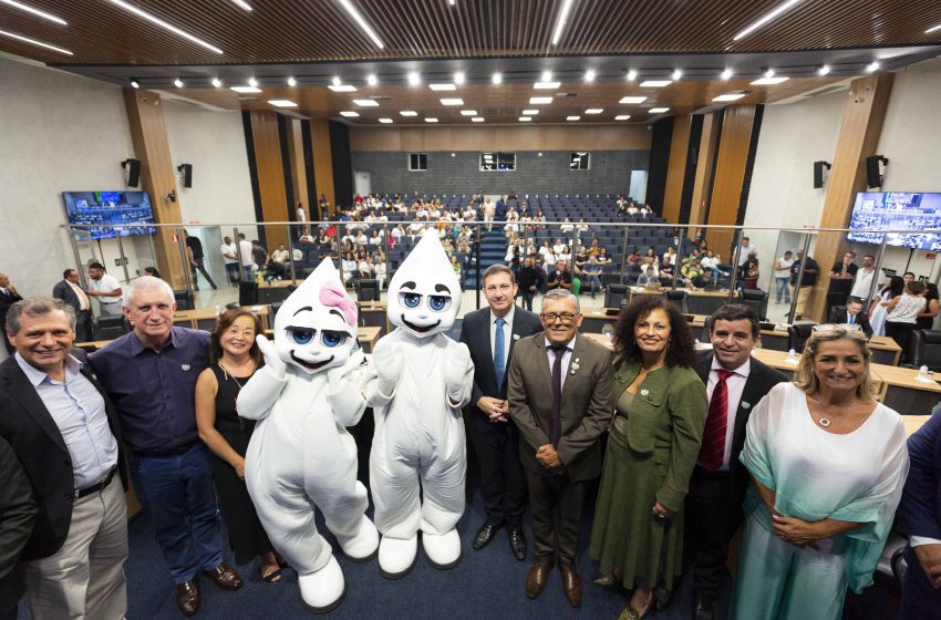  Câmara de Barueri lança campanha de vacinação com a visita da Vice-prefeita e Sec. de Saúde