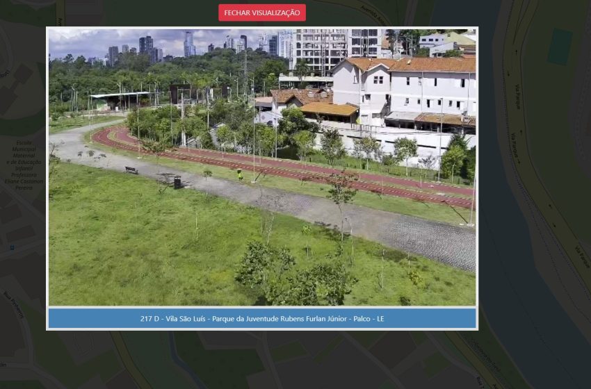  Barueri avança com tecnologia de ponta: mais de 60 câmeras inteligentes reforçam a segurança no Parque da Juventude Rubens Furlan Júnior