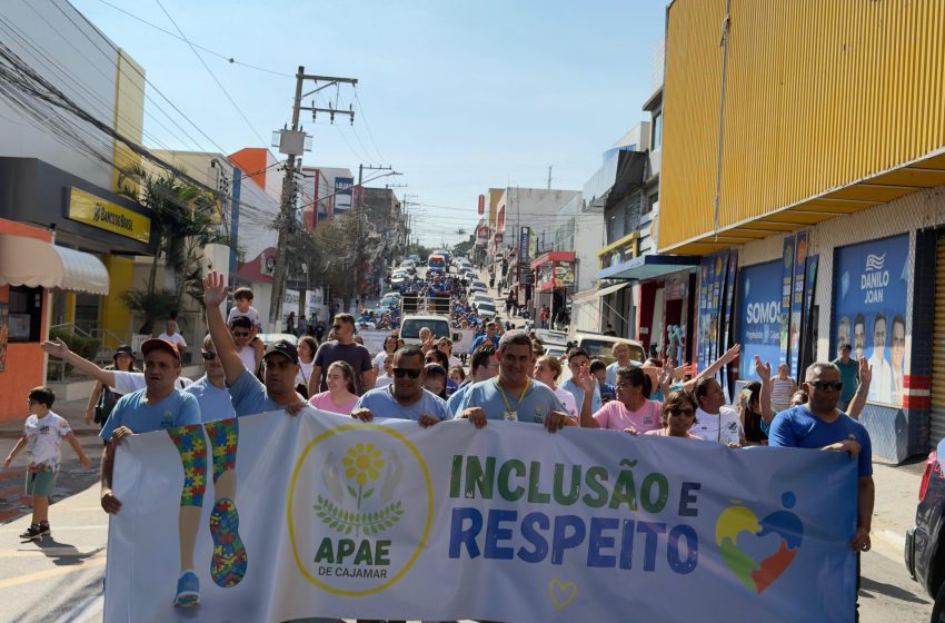  Cajamar realiza Caminhada Abril Azul e reforça políticas públicas de inclusão
