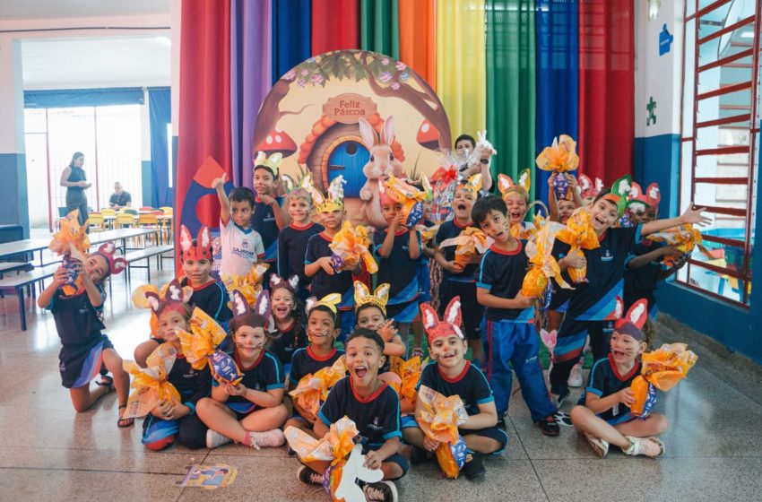  Prefeitura de Cajamar realiza entrega de ovos de Páscoa para quase 20 mil alunos da rede municipal