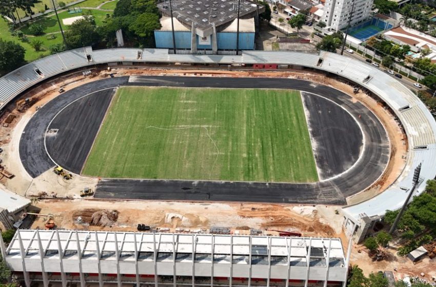  Reforma do Estádio Ícaro de Castro Mello avança em São Paulo