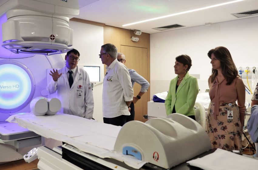  Novo acelerador linear no Graacc otimiza tratamento de câncer infantil