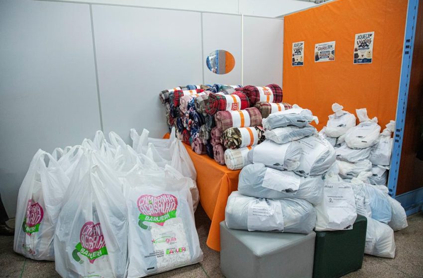  Campanha do Agasalho Tudo Novo 2026 está nas ruas com entrega de mantas, cobertores e moletons