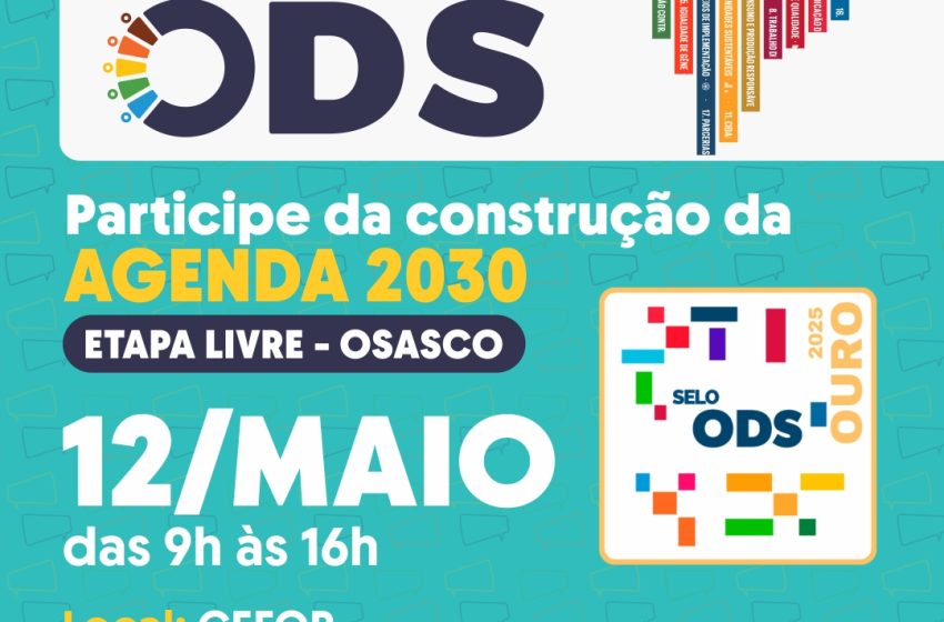  Osasco promove Conferência Municipal dos ODS da Agenda 2030