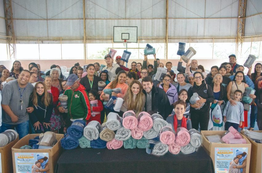  Fundo Social de Santana de Parnaíba inicia entrega de cobertores da Campanha do Agasalho 2026