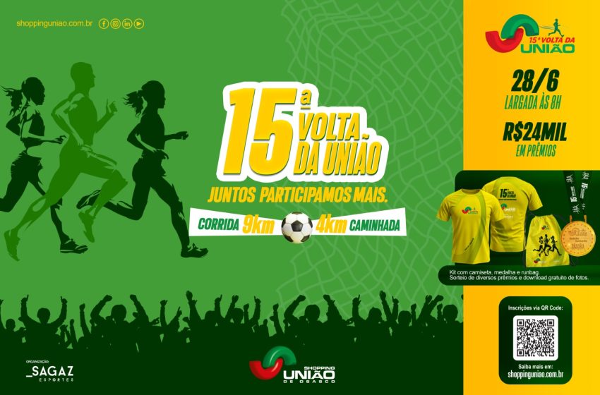  Shopping União de Osasco realiza a maior premiação da história na Corrida “Volta da União em 2026”
