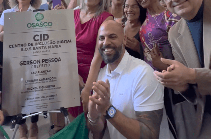  Osasco inaugura CID S.O.S Santa Maria