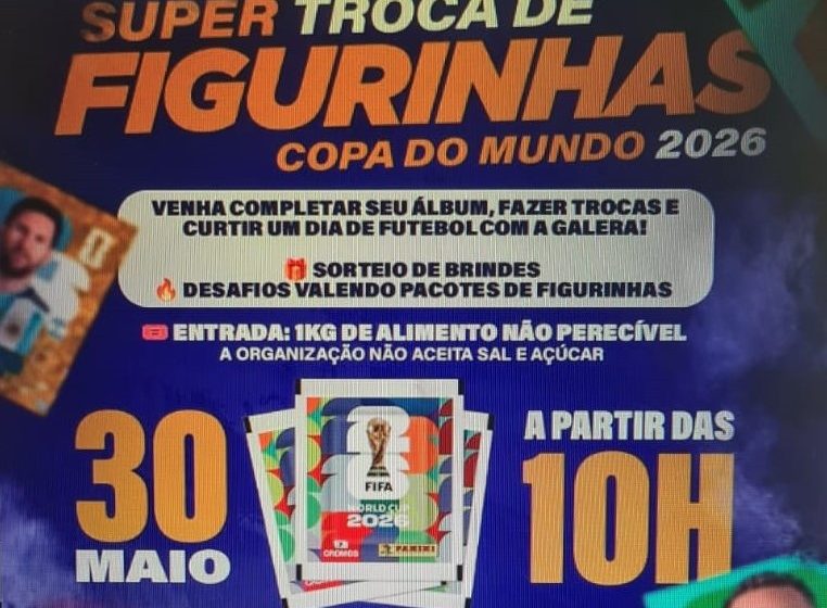  Osasco promove super troca de figurinhas da Copa do Mundo 2026