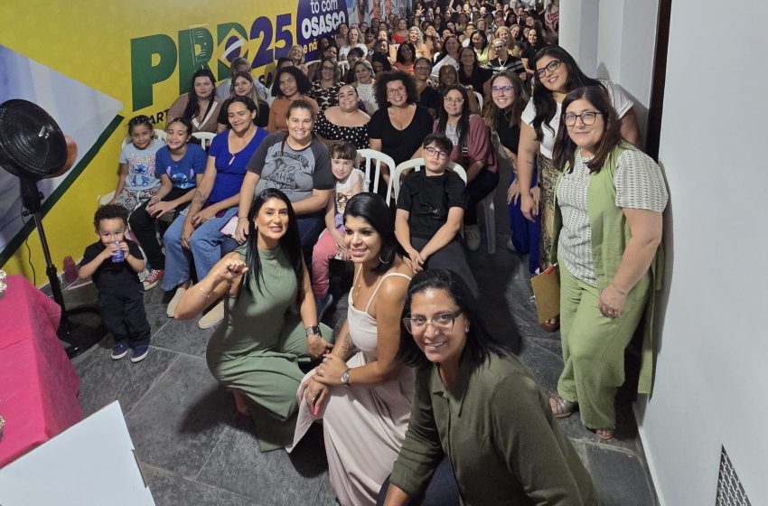  PRD Mulher Osasco reúne mais de 120 mulheres em encontro marcado por acolhimento, união e fortalecimento feminino