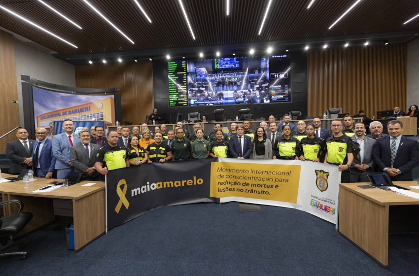  Secretaria de Mobilidade lança na Câmara campanha Maio Amarelo